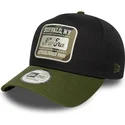 new-era-9forty-e-frame-camo-patch-svart-och-gron-snapback-bojd-keps