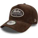 new-era-9forty-e-frame-patch-cord-snapback-kappe-in-braun