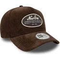 new-era-9forty-e-frame-patch-cord-snapback-kappe-in-braun