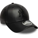 new-era-new-york-yankees-mlb-9forty-m-crown-pu-sort-buet-snapback-kasket-med-sort-logo