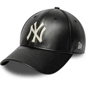 new-era-new-york-yankees-mlb-9forty-m-crown-img-leather-justerbar-sort-buet-kasket