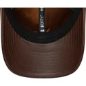 justerbar-brun-buet-kasket-9forty-m-crown-img-leather-new-york-yankees-mlb-fra-new-era