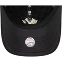 cappellino-curvo-nero-regolabile-con-logo-beige-9twenty-quilted-dei-new-york-yankees-mlb-di-new-era