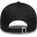 cappellino-curvo-nero-regolabile-da-donna-9forty-metallic-logo-dei-new-york-yankees-mlb-di-new-era