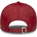 new-era-mlb-new-york-yankees-9twenty-padded-rote-verstellbare-damenkappe-mit-gebogenem-schirm-und-rotem-logo