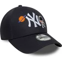 cappello-curvo-blu-navy-regolabile-per-bambino-9forty-space-icon-dei-new-york-yankees-mlb-di-new-era