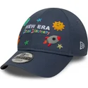 9forty-space-icon-verstellbare-blaue-kinder-cap-mit-gebogenem-schirm-von-new-era