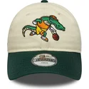 cappellino-beige-e-verde-regolabile-per-bambino-9twenty-mascot-di-new-era