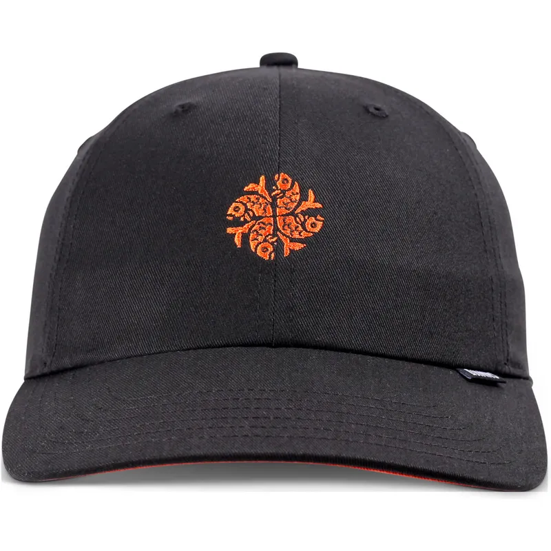 sort-justerbar-curved-cap-koi-watching-club-fra-djinns