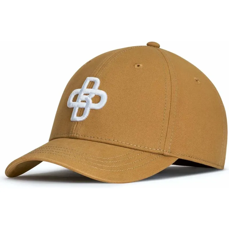 gorra-curva-marron-claro-ajustable-baseball-peach-obl058-de-oblack
