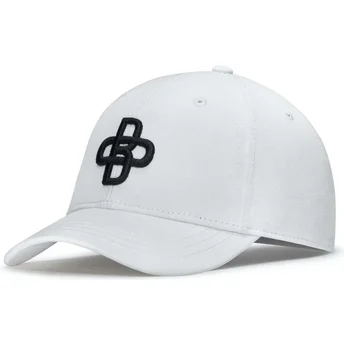 Biała regulowana czapka z daszkiem Baseball Peach OBL042 od Oblack