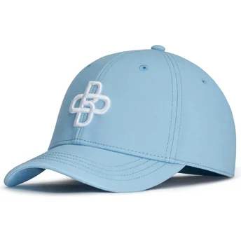 Gorra curva azul claro ajustable Baseball Peach OBL104 de Oblack