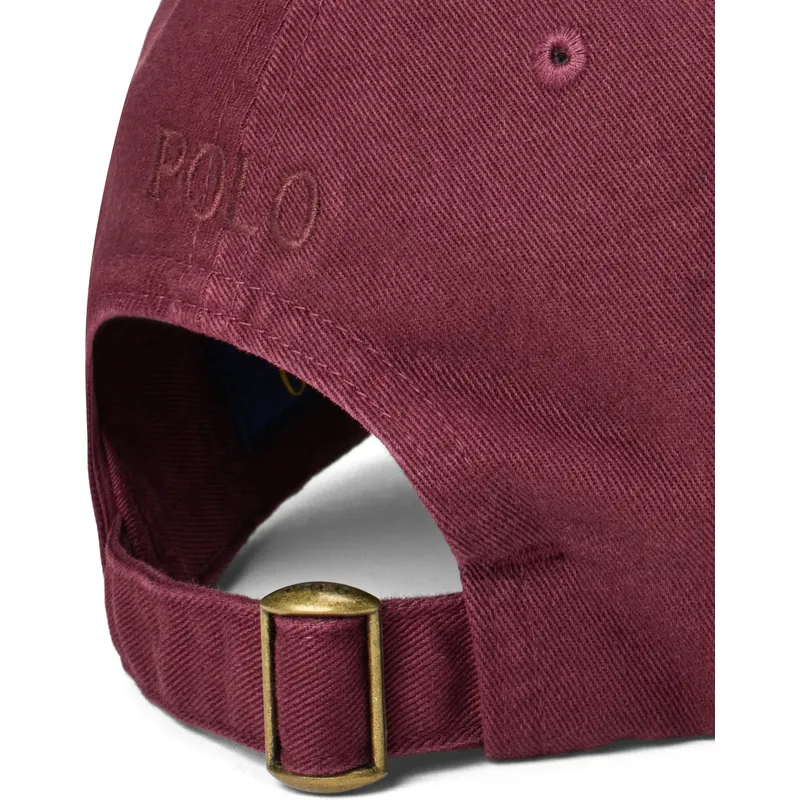 czapka-z-daszkiem-bordowa-regulowana-z-bordowym-logo-cotton-chino-classic-sport-od-polo-ralph-lauren