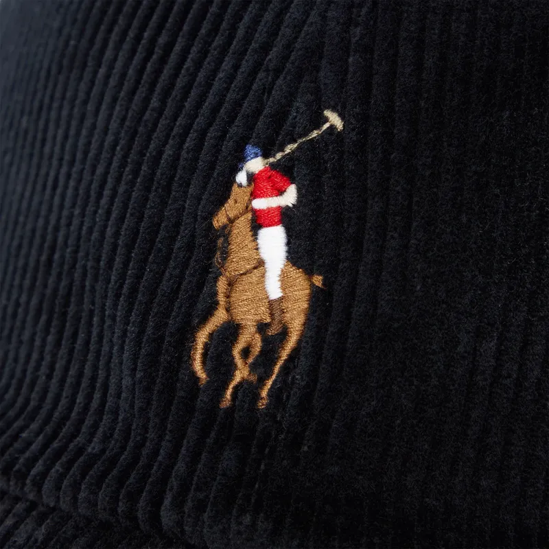svart-justerbar-keps-med-bojd-skarm-classic-sport-corduroy-fran-polo-ralph-lauren