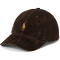 cappello-curvo-marrone-scuro-regolabile-classic-sport-in-velluto-a-coste-di-polo-ralph-lauren