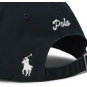 schwarze-verstellbare-kappe-mit-gebogenem-schirm-classic-sport-dog-von-polo-ralph-lauren