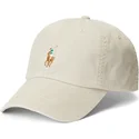 cappelli-curva-beige-cinghia-regolabile-di-polo-ralph-lauren