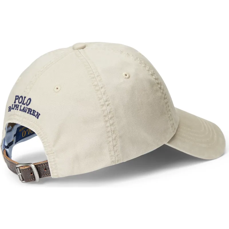 cappellino-curvo-beige-regolabile-classic-sport-in-cotone-elasticizzato-twill-di-polo-ralph-lauren