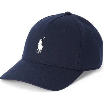 Polo Ralph Lauren Modern Double Knit Jacquard Snapback-Kappe in Marineblau