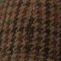 cappello-curvo-marrone-regolabile-in-lana-tweed-a-quadri-di-polo-ralph-lauren