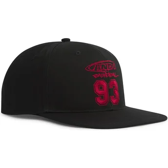 Gorra plana negra snapback Core Logo 93 de AND1