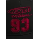 sort-flad-snapback-kasket-core-logo-93-fra-and1
