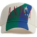 cappellino-beige-snapback-con-visiera-curva-retro-logo-colour-block-di-and1