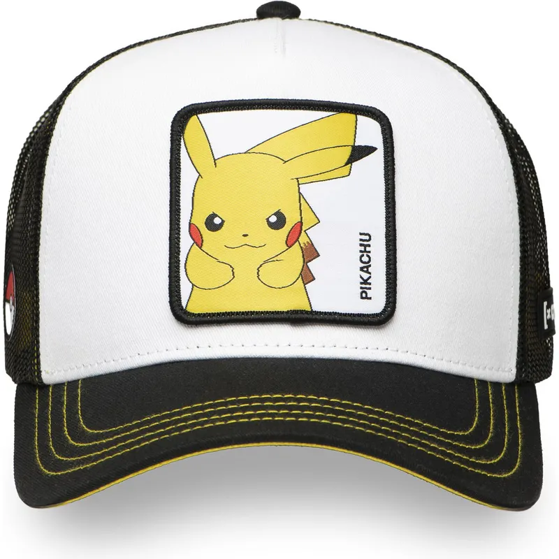 czapka-trucker-biala-i-czarna-pikachu-pkm6-ele-pokemon-od-capslab
