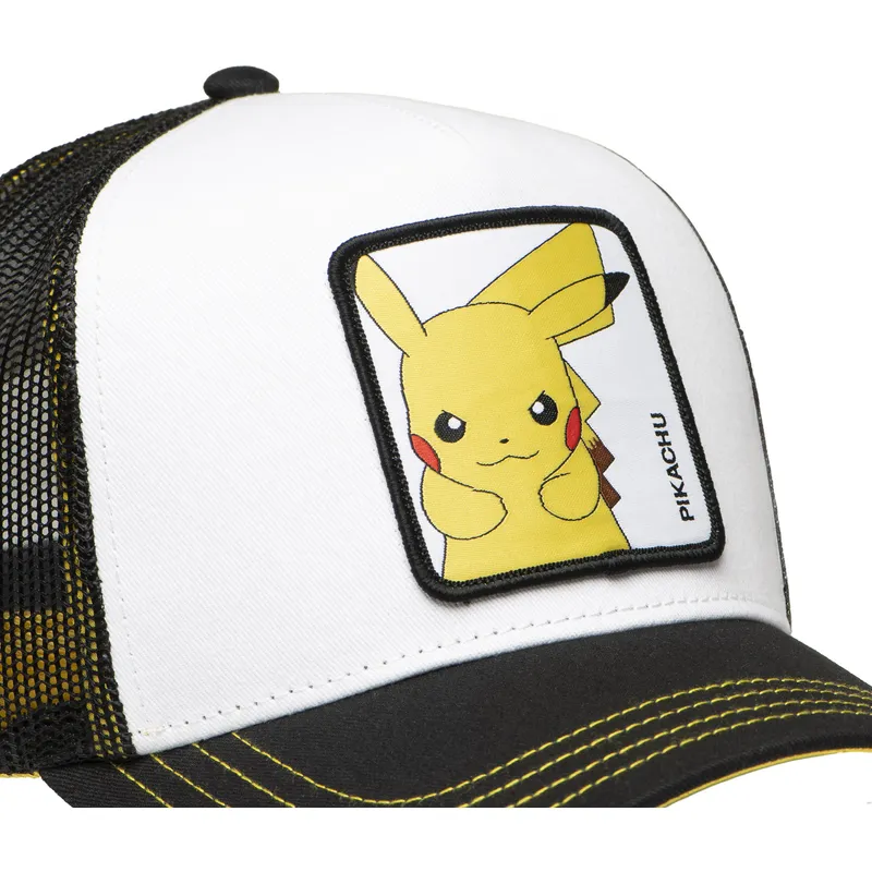 czapka-trucker-biala-i-czarna-pikachu-pkm6-ele-pokemon-od-capslab