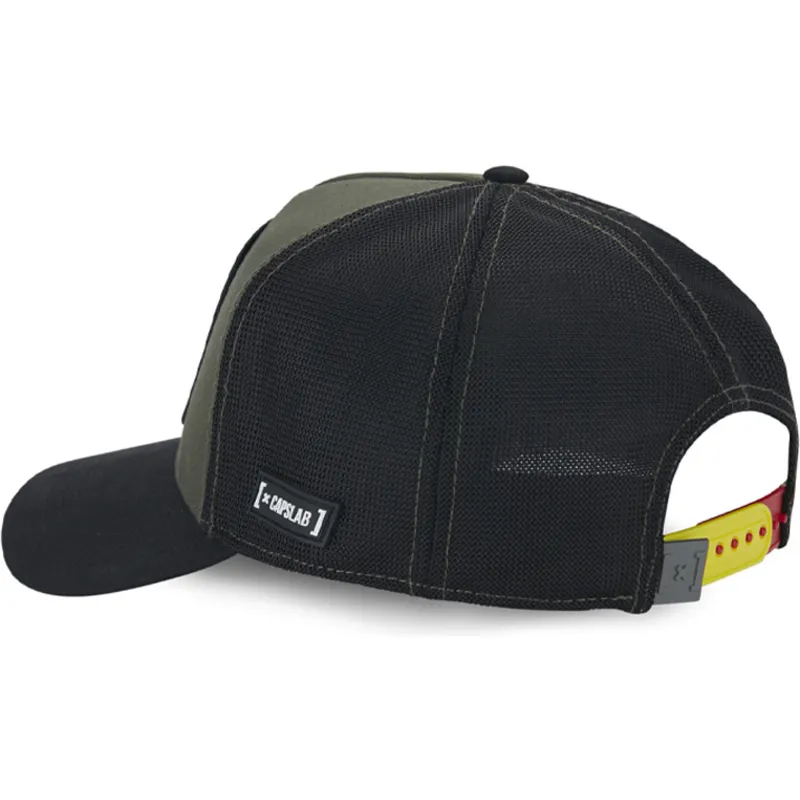 czapka-trucker-zielono-czarna-lew-natural-mystik-mys-beasts-od-capslab