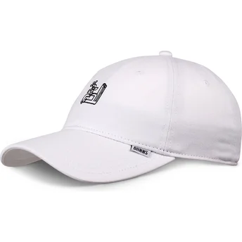 Cappellino curvo bianco regolabile LoveMeNot di Djinns