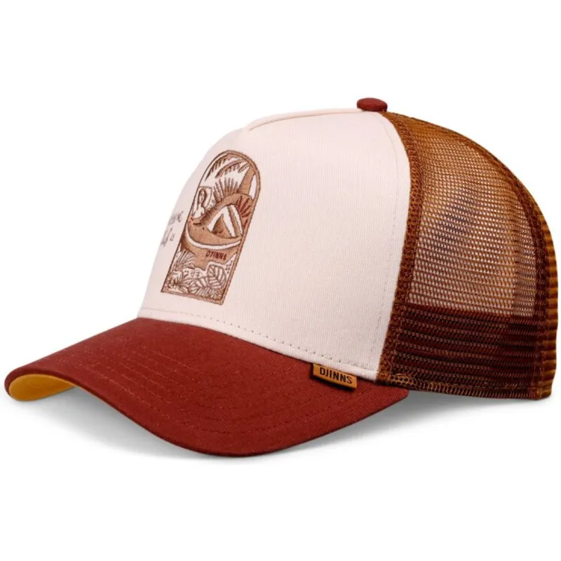 gorra-trucker-marron-do-nothing-club-hft-dnc-bathing-girl-de-djinns