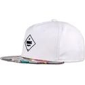 cappello-piatto-bianco-e-multicolore-snapback-rubber-aztek-di-djinns