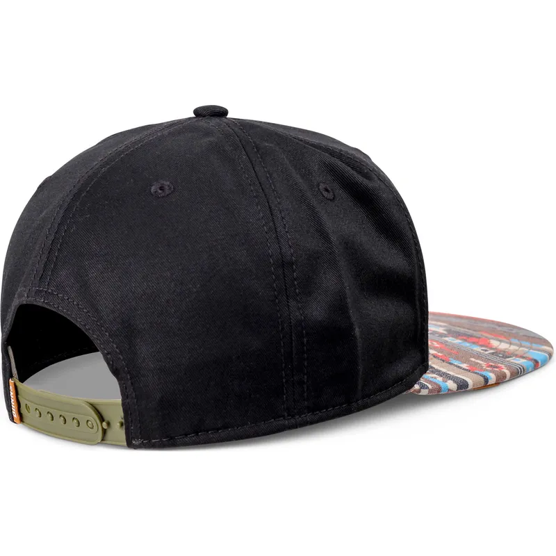 gorra-plana-negra-y-multicolor-snapback-aztek-de-djinns