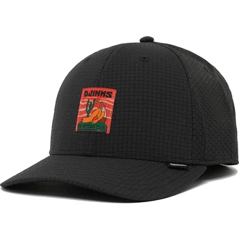 Casquette courbée noire ajustable TrueFit Resting Man Djinns