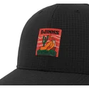 casquette-courbee-noire-ajustable-truefit-resting-man-djinns