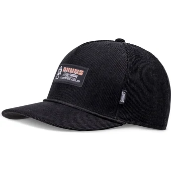 Cappellino nero snapback HFT Sunday Coffee Cord di Djinns