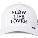 czapka-z-zakrzywionym-daszkiem-biala-regulowana-truefit-slow-life-lover-od-djinns