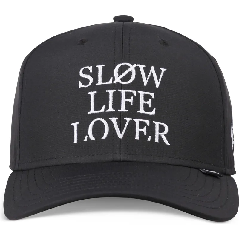 schwarze-verstellbare-curved-cap-truefit-slow-life-lover-von-djinns
