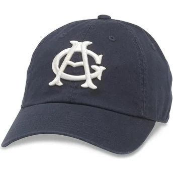 Cappellino curvo blu navy regolabile Chicago American Giants Ballpark di American Needle