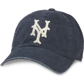 Cappellino curvo blu navy regolabile New York Cubans Archive di American Needle