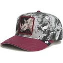 rod-buet-snapback-kasket-med-naesehorn-tuff-camo-desaturated-camo-the-farm-fra-goorin-bros
