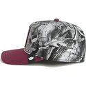 rod-kurvet-snapback-kasket-naesehorn-tuff-camo-desaturated-camo-the-farm-fra-goorin-bros