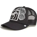 svart-trucker-keps-katt-dia-de-michi-dia-de-los-muertos-the-farm-fran-goorin-bros