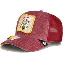 cappellino-trucker-rosso-gatto-lucky-maneki-neko-happy-thoughts-the-farm-di-goorin-bros