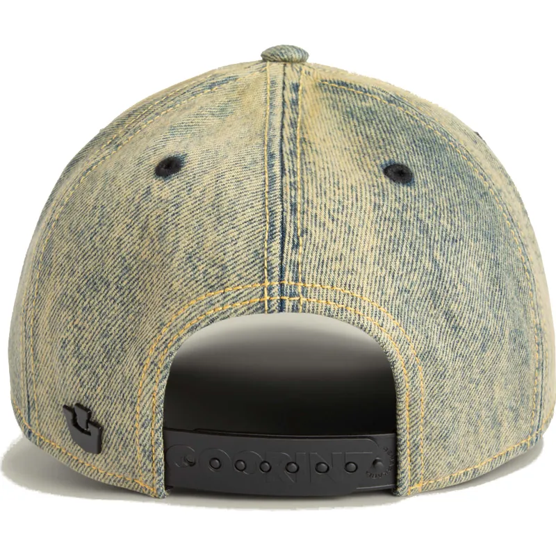 denim-blaue-gebogene-snapback-kappe-schlange-pit-boss-the-showdown-the-farm-von-goorin-bros
