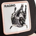 cappellino-trucker-nero-e-beige-toro-raging-llub-flip-side-2-the-farm-di-goorin-bros
