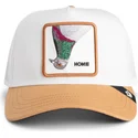 cappello-da-camionista-bianco-e-marrone-paloma-homie-noegip-flip-side-2-the-farm-di-goorin-bros