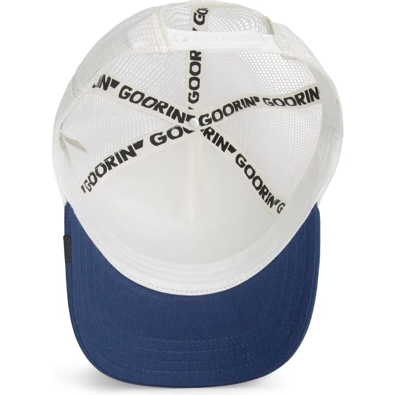 czapka-trucker-biala-i-niebieska-waz-toxic-trucker-sport-the-farm-od-goorin-bros