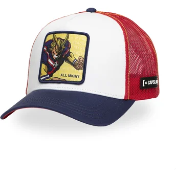 Gorra trucker flerfarvet All Might MHA ALL My Hero Academia fra Capslab